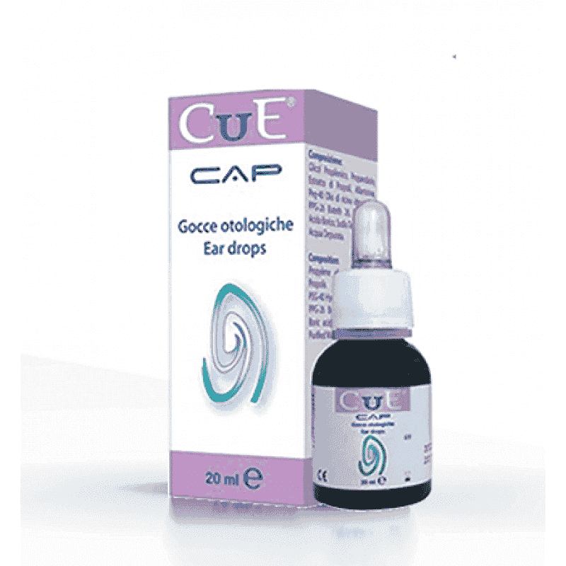 CUE treatment of otitis ear drops, mycosis, eczema, dermatitis UK