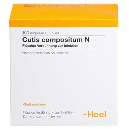 CUTIS compositum N, hair loss treatment, naevi, scleroderma, condyloma, ecthyma - UKDorf