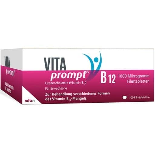 cyanocobalamin (vitamin B12), VITAPROMPT 1000 micrograms film-coated tablets - UKDorf