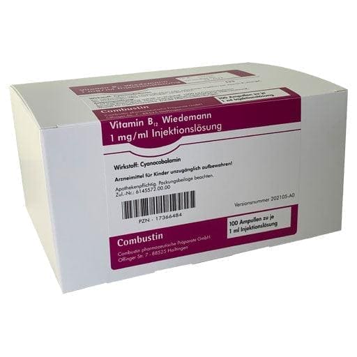 Cyanocobalamin, VITAMIN B12 WIEDEMANN - UKDorf