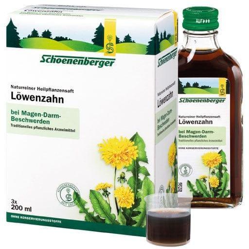 DANDELION JUICE, stimulate urine, digestive system disorders - UKDorf