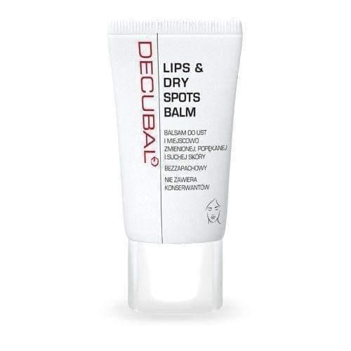DECUBAL Lips & Dry Spots Balm Lip Balm 30ml for flaking or excessive dryness of the skin UK