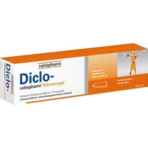 Deep relief joint pain gel, muscle pain relief gel, DICLO-RATIOPHARM - UKDorf