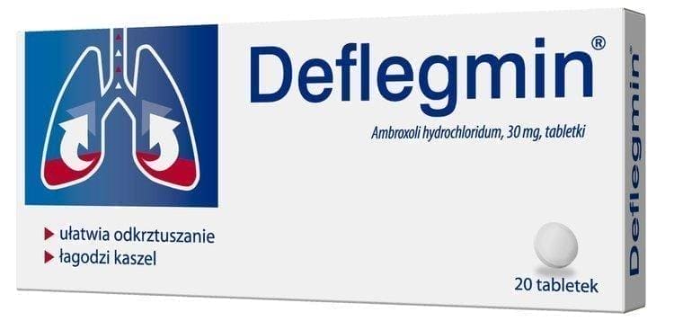 DEFLEGMIN, chronic bronchitis treatment UK
