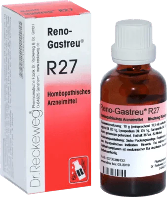 Depression, hyperlipidemia, hyperglycemia, Reno Gastreu R 27 drops - UKDorf