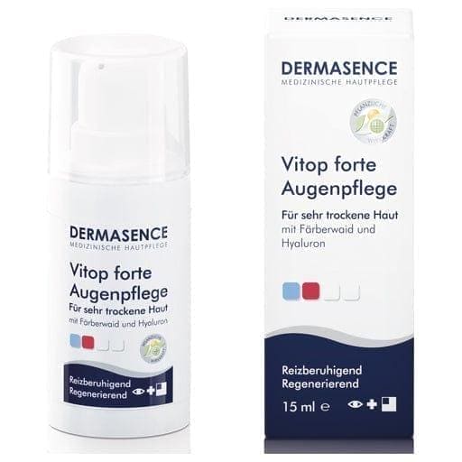 DERMASENCE Vitop forte, eye care cream, glycerin and hyaluronic acid - UKDorf