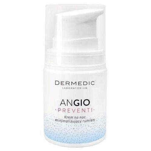 Dermedic Angio Preventi Night Cream 55g minimizes erythema UK