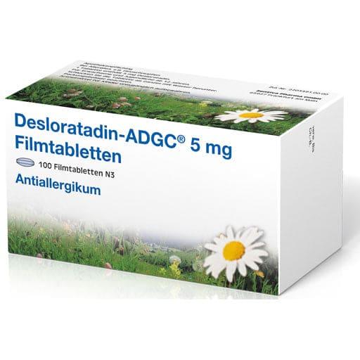 DESLORATADINE ADGC 5 mg film-coated tablets - UKDorf