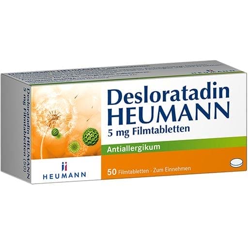 DESLORATADINE Heumann 5 mg film-coated tablets - UKDorf