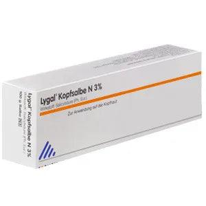 desquamation. of horny cells, dandruff, LYGAL head ointment N - UKDorf
