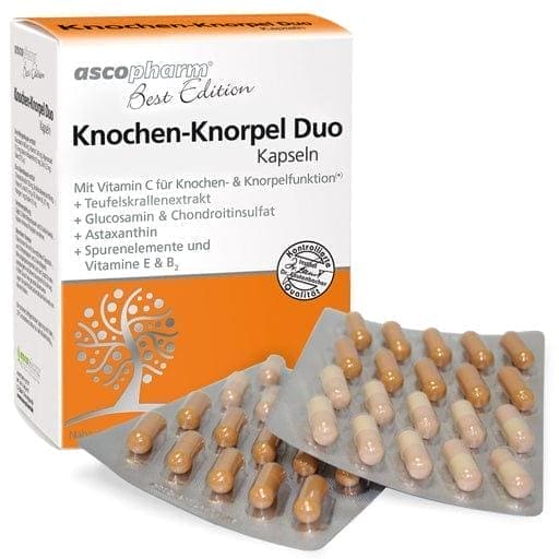 devil's claw, glucosamine, chondroitin sulfate, astaxanthin, BEST EDITION bone-cartilage duo hard capsules - UKDorf