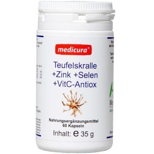 DEVIL'S CLAW, ZINC, Selenium, Vit.C, Antiox Capsules - UKDorf