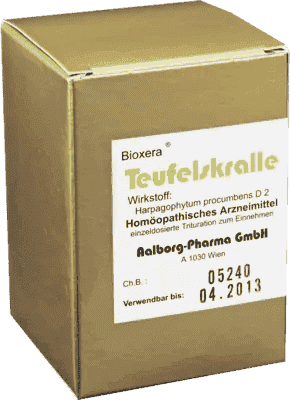 DEVILS CLAW CAPSULES, DEVIL'S CLAW, Homeopathic medicine - UKDorf