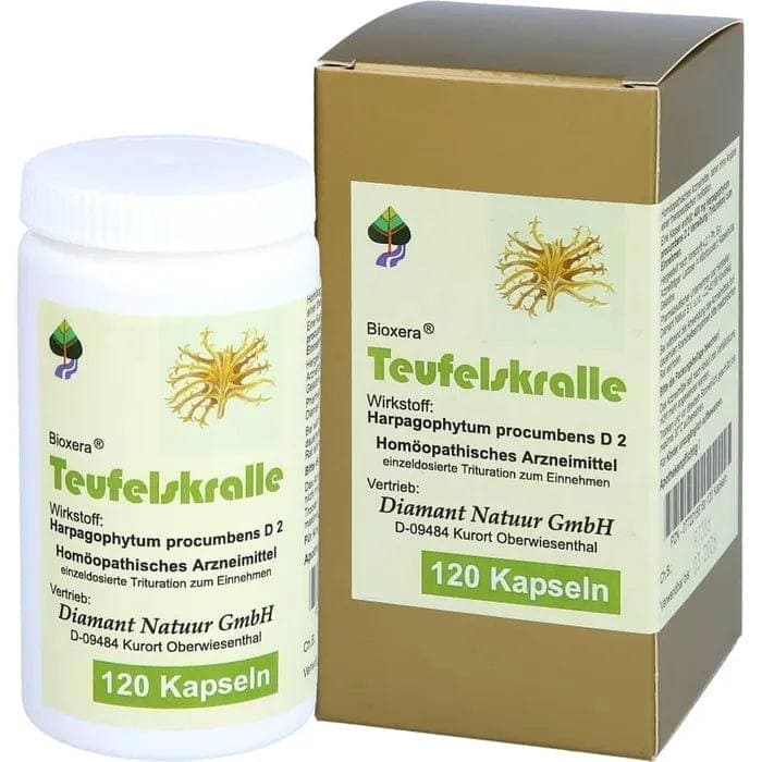 DEVILS CLAW CAPSULES, DEVIL'S CLAW, Homeopathic medicine - UKDorf