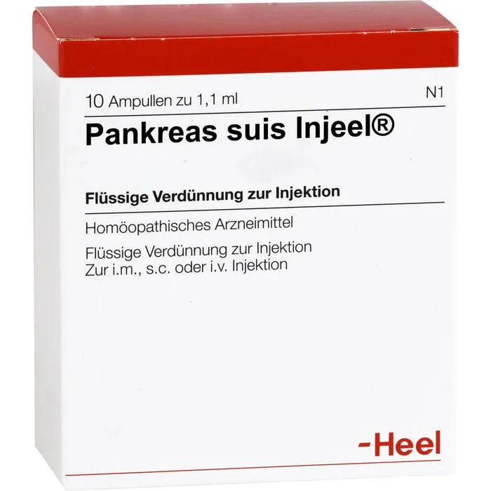 Diabetes mellitus, marasmus, cachexia, PANKREAS SUIS Injeel ampoules - UKDorf