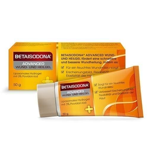 Diabetic foot ulcer, Venous leg ulcer, Wound healing gel, Advanced, BETAISODONA - UKDorf
