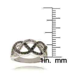 Diamond Accent Black Ring UK
