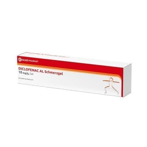 DICLOFENAC AL Pain Relief Gel, diclofenac sodium - UKDorf