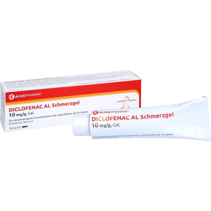 DICLOFENAC AL Pain Relief Gel, diclofenac sodium - UKDorf