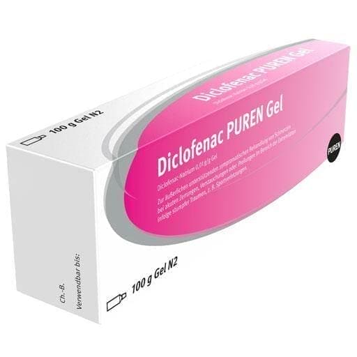 DICLOFENAC PUREN gel 100 g blunt force trauma UK