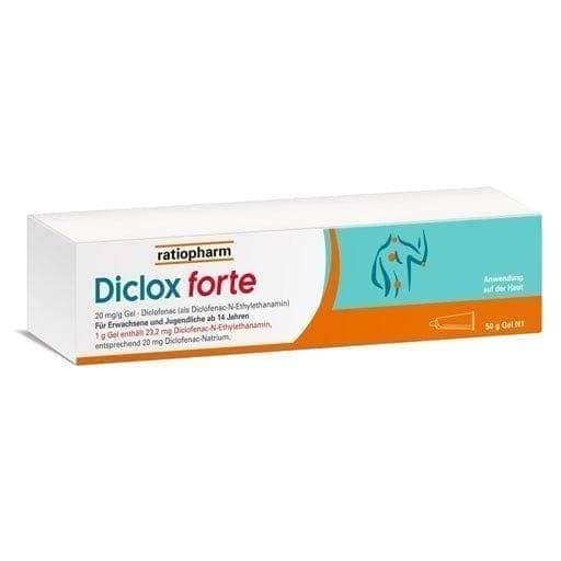 DICLOX forte Gel, back pain related to joint pain, lower back pain - UKDorf
