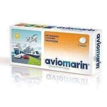 Dimenhydrinate, AVIOMARIN 0.05 x 10 tablets UK