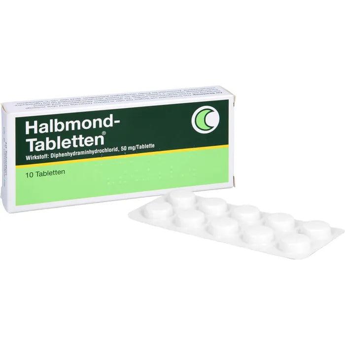 Diphenhydramine hydrochloride, CRESCENT tablets - UKDorf