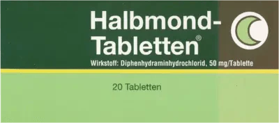 Diphenhydramine hydrochloride, CRESCENT tablets - UKDorf