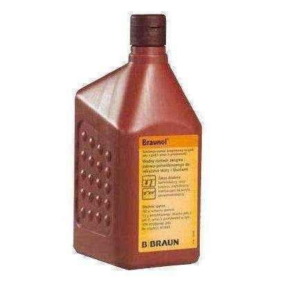 Disinfectant, disinfection, disinfect, BRAUNOL liquid 1000ml UK