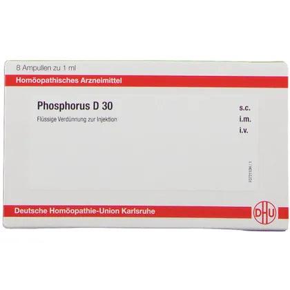 Dizziness with sleeplessness, PHOSPHORUS D 30 ampoules - UKDorf