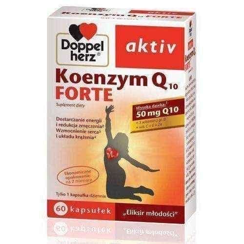 Doppelherz Aktiv Coenzyme Q10 Forte x 60 capsules UK