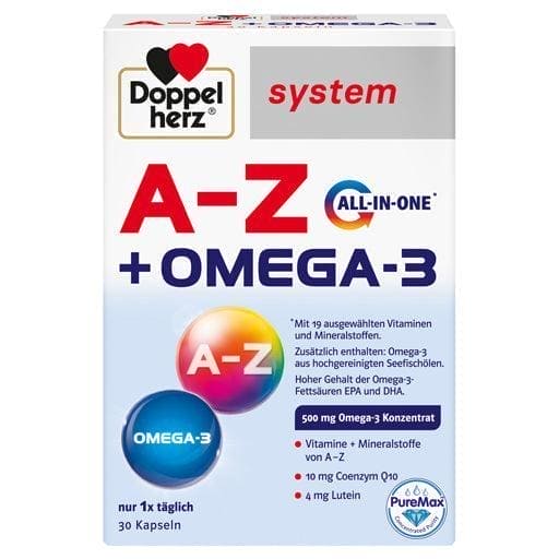 Doppelherz system AZ + Omega-3 ALL-IN-ONE capsules - UKDorf