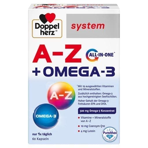 Doppelherz system AZ + Omega-3 ALL-IN-ONE capsules - UKDorf
