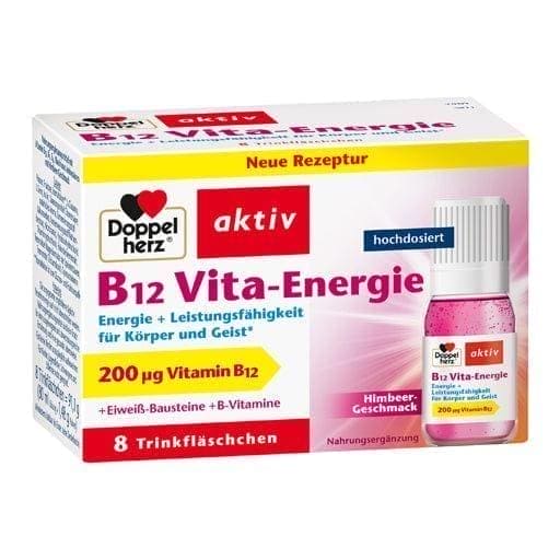 DOPPELHERZ, vitamin b12 deficiency, Vita-Energie drinking, cyanocobalamin ampoules - UKDorf