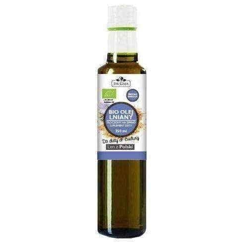 Dr Gaja Bio Linseed oil, unrefined, 250ml UK