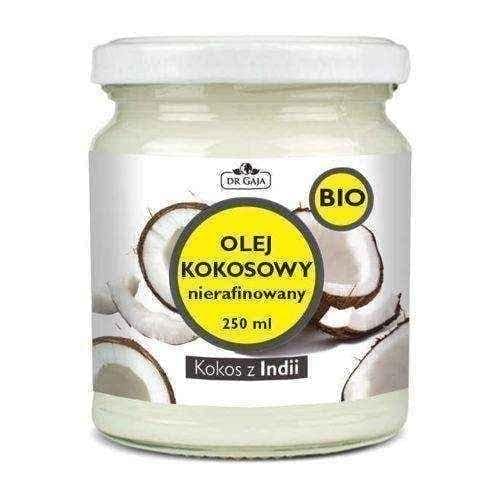 Dr Gaja Organic Coconut Oil Unrefined 250ml - Organic Coconut Oil UK
