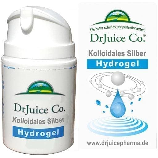 DRJUICE colloidal silver hydrogel, arthrosis, rheumatism or gout - UKDorf
