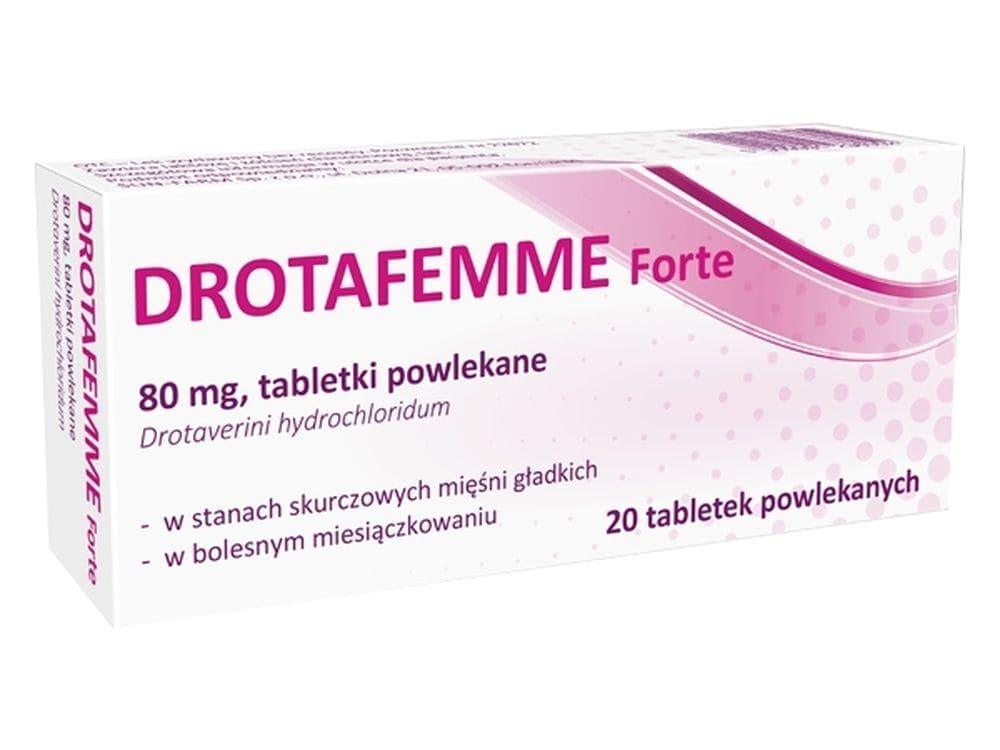 Drotaverini hydrochloridum, Drotafemme Forte - UKDorf