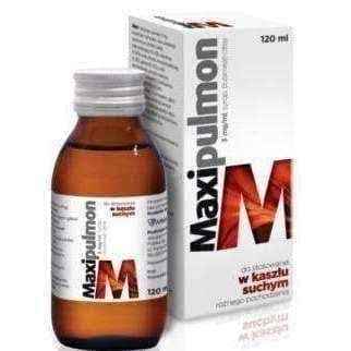 Dry cough remedies | Maxipulmon syrup, butamirate citrate