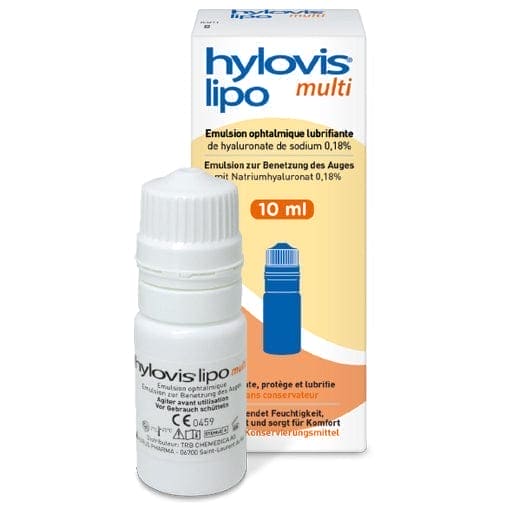 Dry eyes, dry eye, HYLOVIS lipo multi eye drops - UKDorf