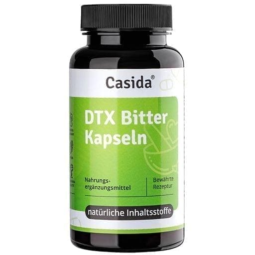 DTX Bitter Capsules, calcium, sodium, magnesium, potassium, liver and bile - UKDorf