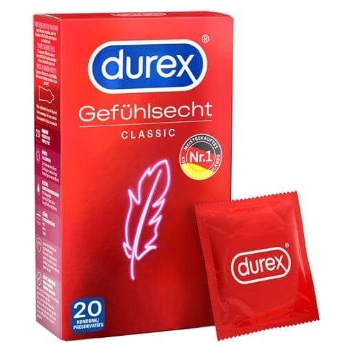 DUREX Feeling real classic condoms - UKDorf