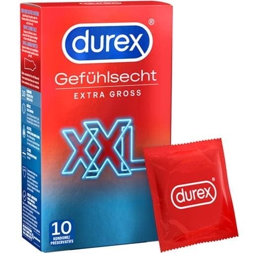 DUREX real feeling extra large condoms - UKDorf
