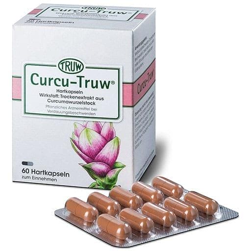 Dyspeptic symptoms, curcuma, bile duct system, CURCU TRUW hard capsules - UKDorf