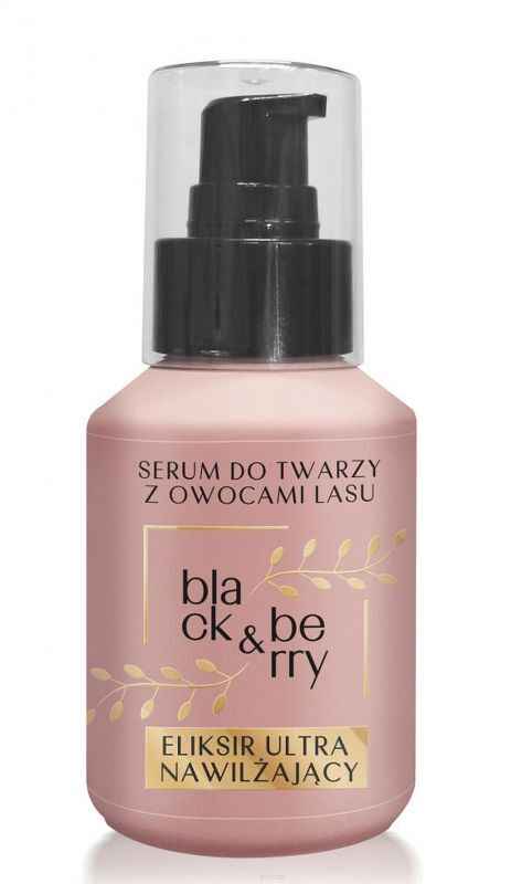 e-FIORE BLACK & BERRY Ultra-moisturizing serum with forest fruits 30 ml