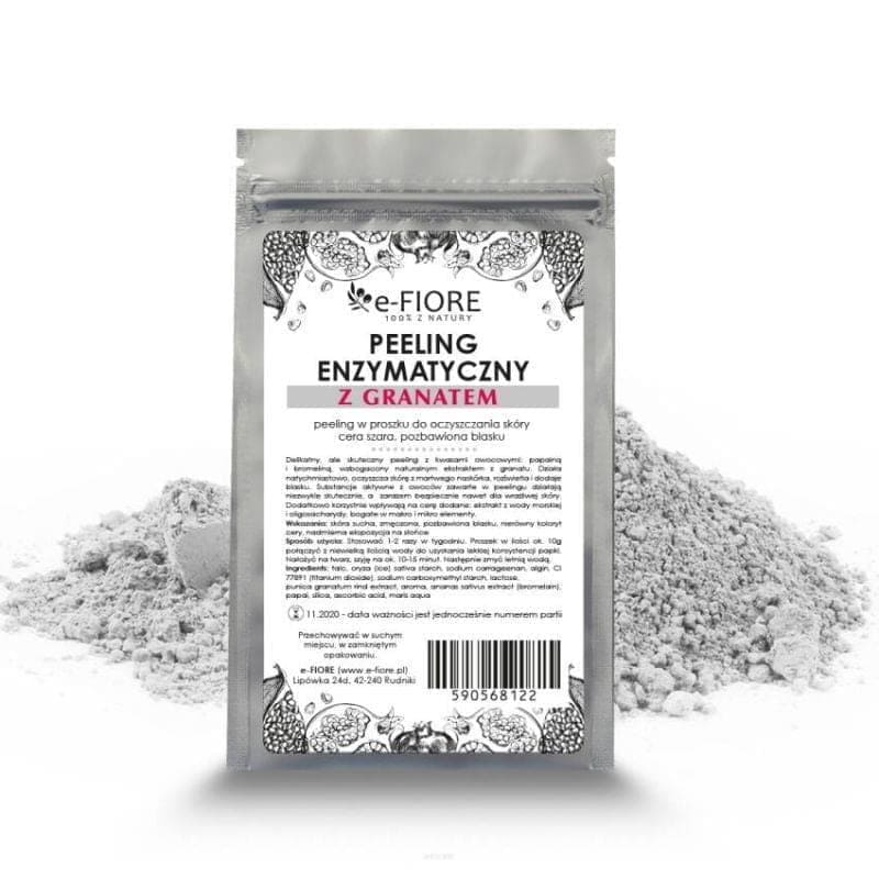e-FIORE Professional enzyme peeling, pomegranate, vitamin C - UKDorf