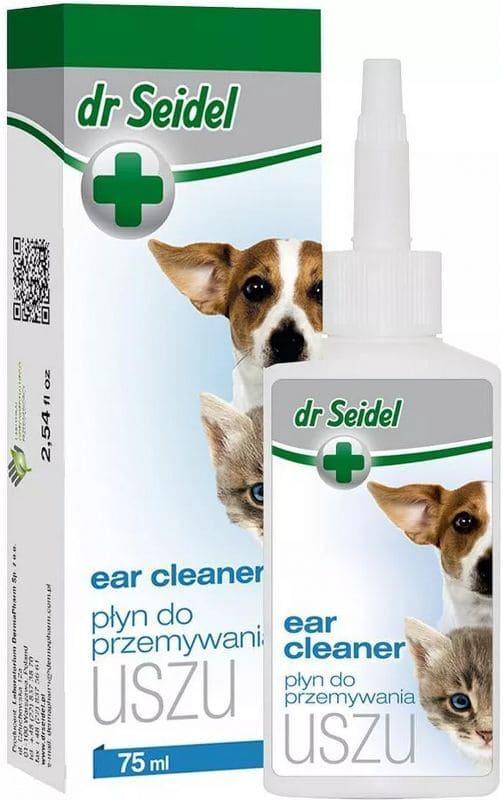 Ear wash for dogs, ear wash cats, Dr Seidel - UKDorf