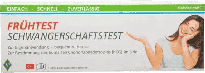 Early response pregnancy test