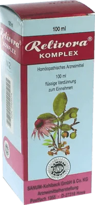 Echinacea, Drosera, Juglans regia, RELIVORA complex drops - UKDorf