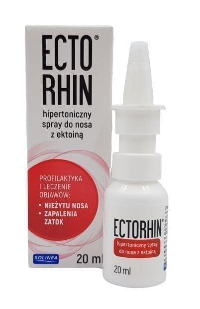 Ectorhin hypertonic nasal spray, rhinitis and sinusitis, Ectoin (Ectoin) UK